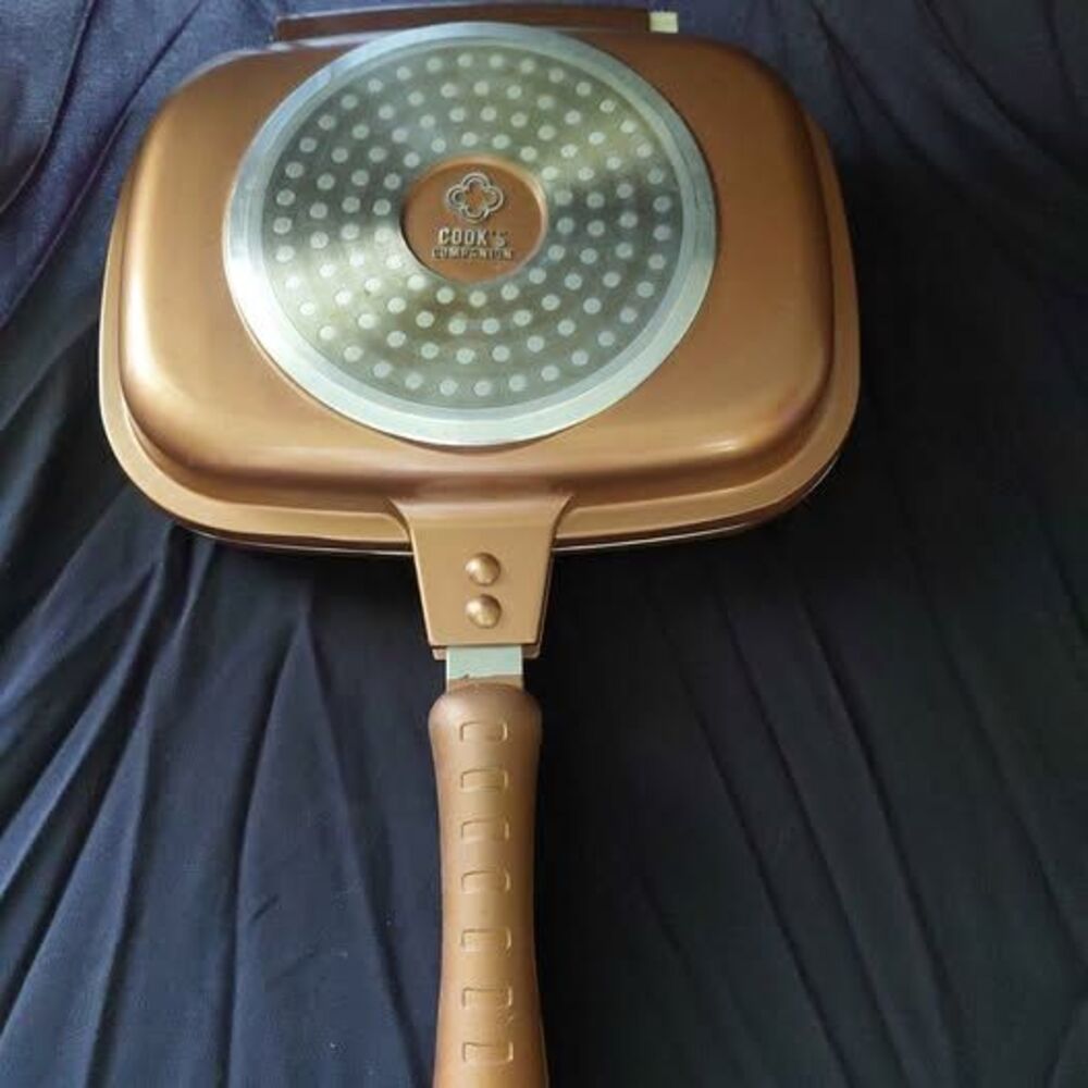 Cooks Companion double sided griddle - Picture 2 of 7